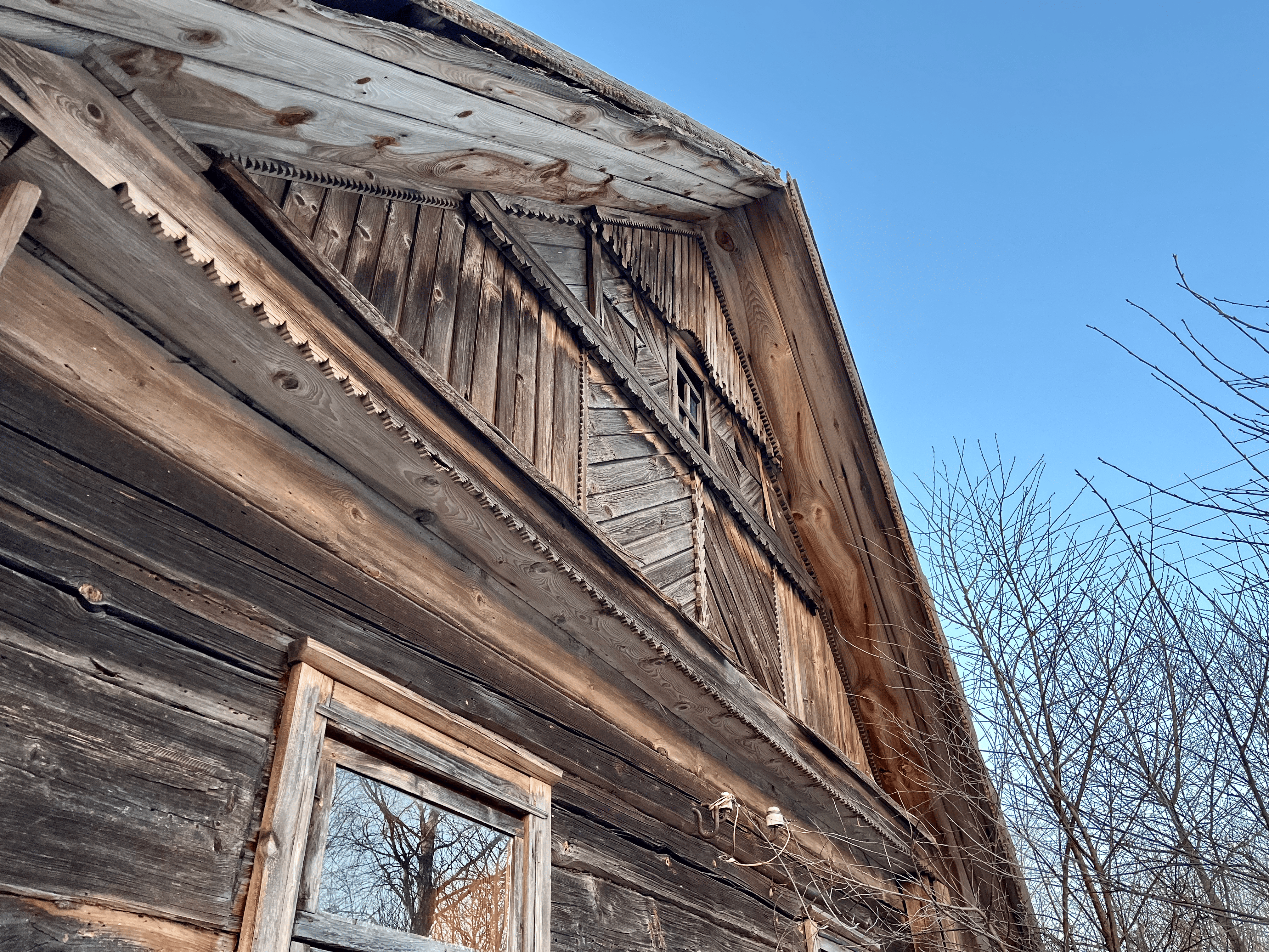 Domek na wsi na Białorusi